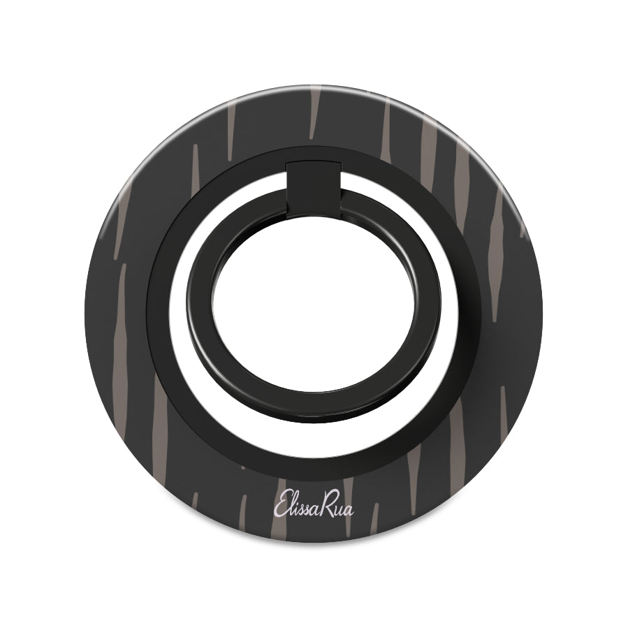 Charcoal Rain – Magnetic Ring Holder