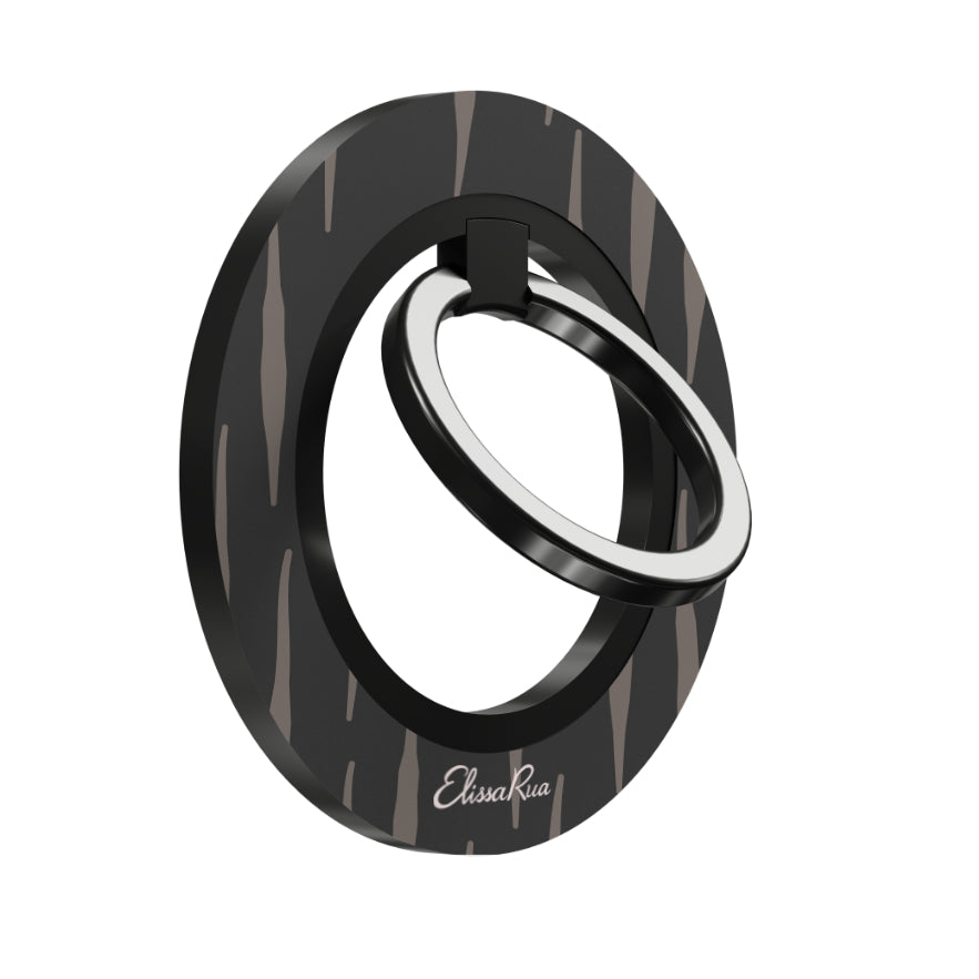 Charcoal Rain – Magnetic Ring Holder