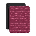 Cherry & Pink Stripe – Apple iPad Case | Elissa Rua