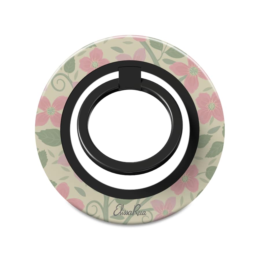 Clematis Floral – Magnetic Ring Holder