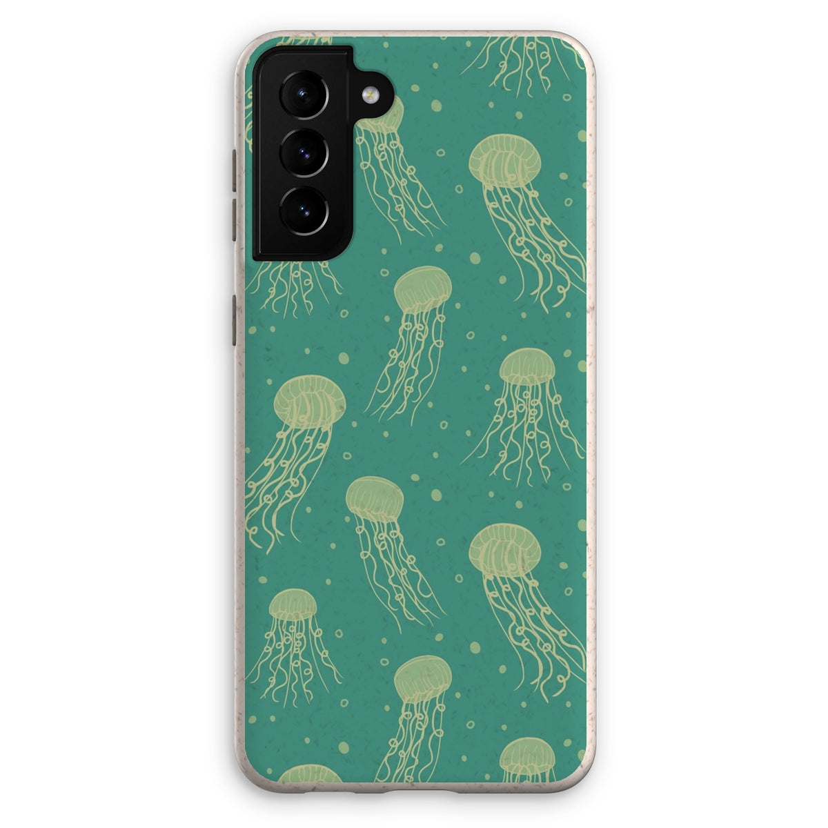 Jellyfish Serenade - Turquoise Eco Phone Case