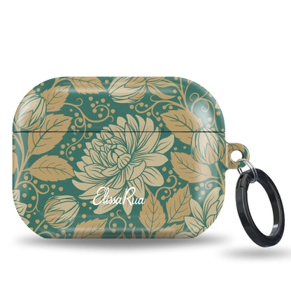 Vintage Dahlia Floral – AirPods Case | Elissa Rua