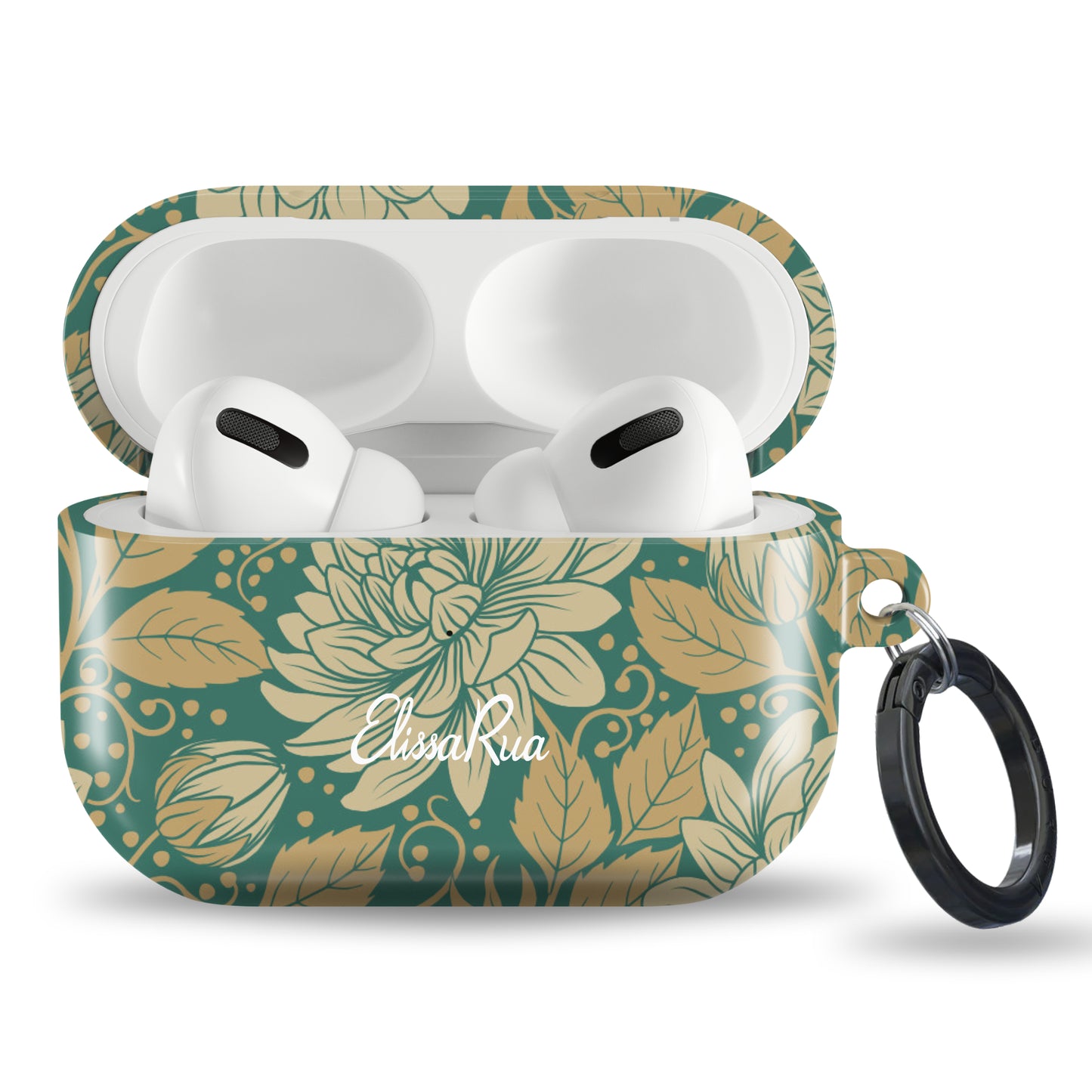 Vintage Dahlia Floral – AirPods Case | Elissa Rua