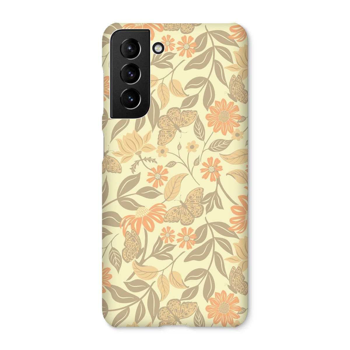 Butterfly & Floral  Snap Phone Case