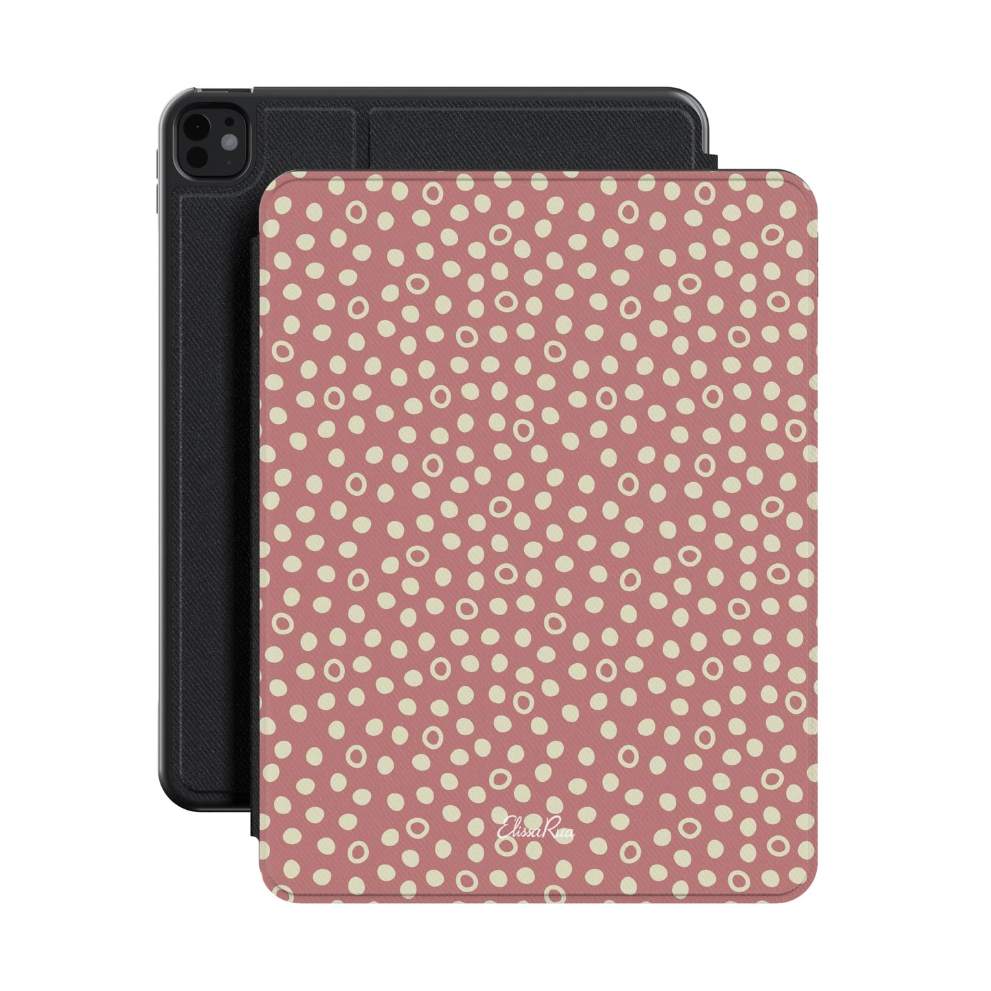Dusty Rose Polka Dot – Apple iPad Case | Elissa Rua