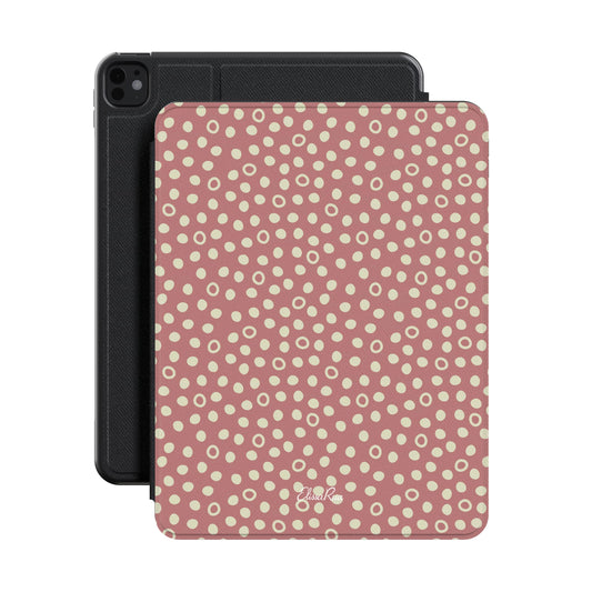 Dusty Rose Polka Dot – Apple iPad Case | Elissa Rua