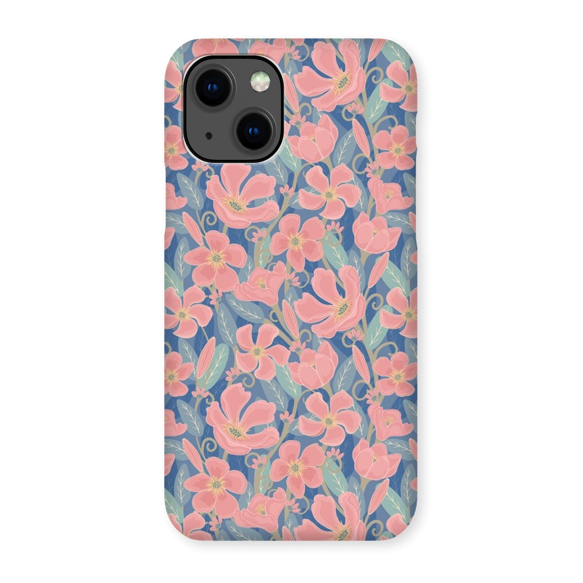 Oleander Floral Snap Phone Case