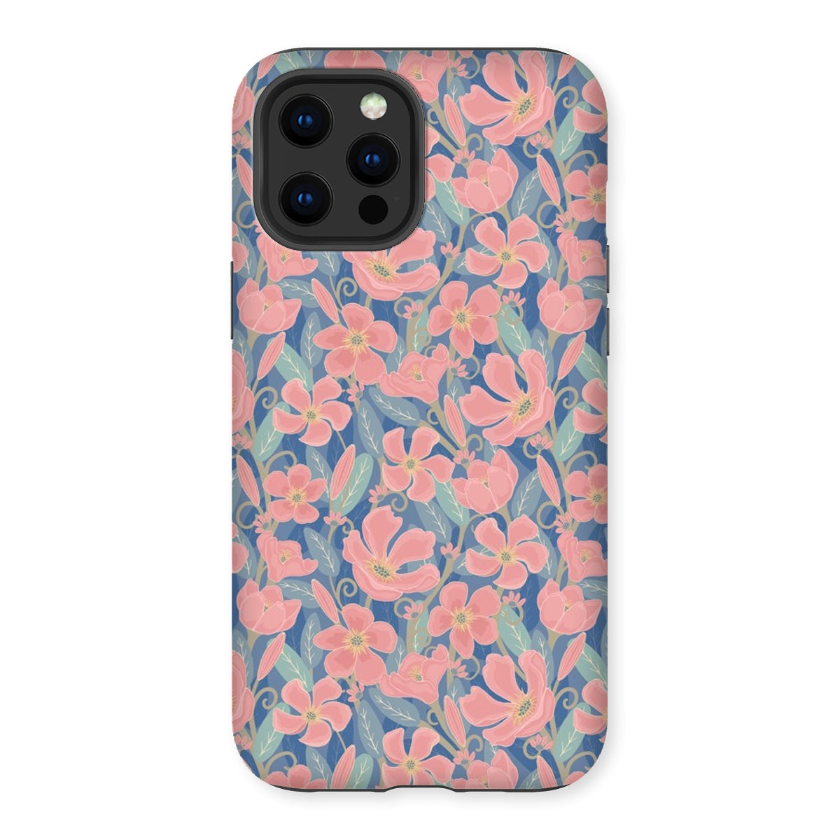 Oleander Floral Tough Phone Case