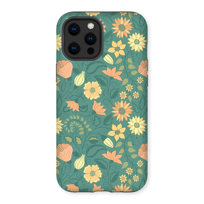 Floral Wilderness Boho Tough Phone Case