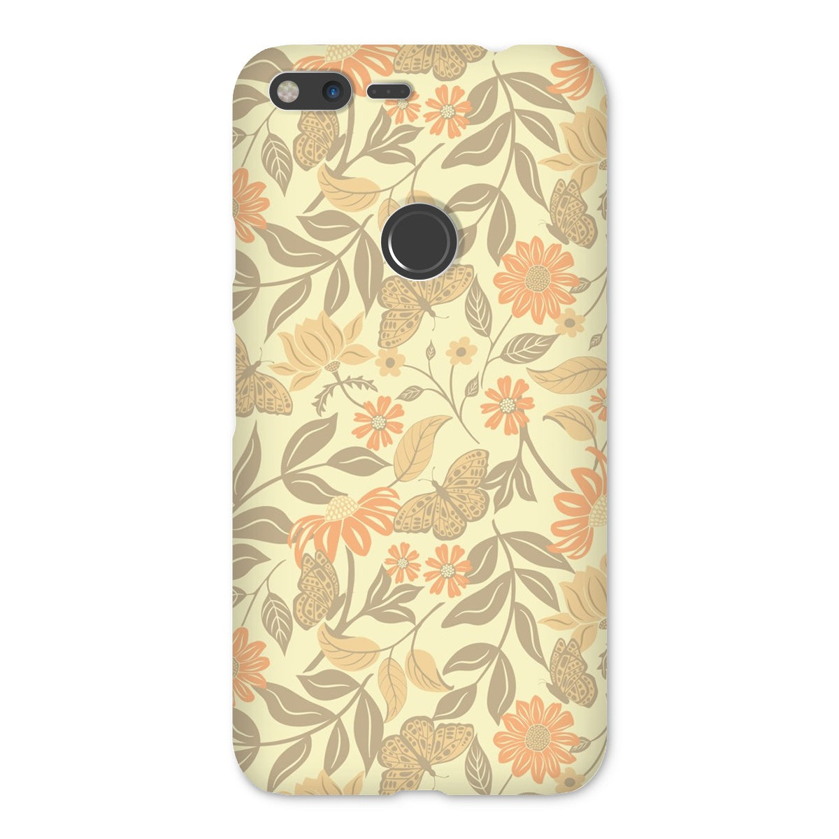 Butterfly & Floral  Snap Phone Case