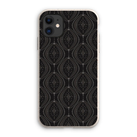 Black Geometric Phone Case Eco