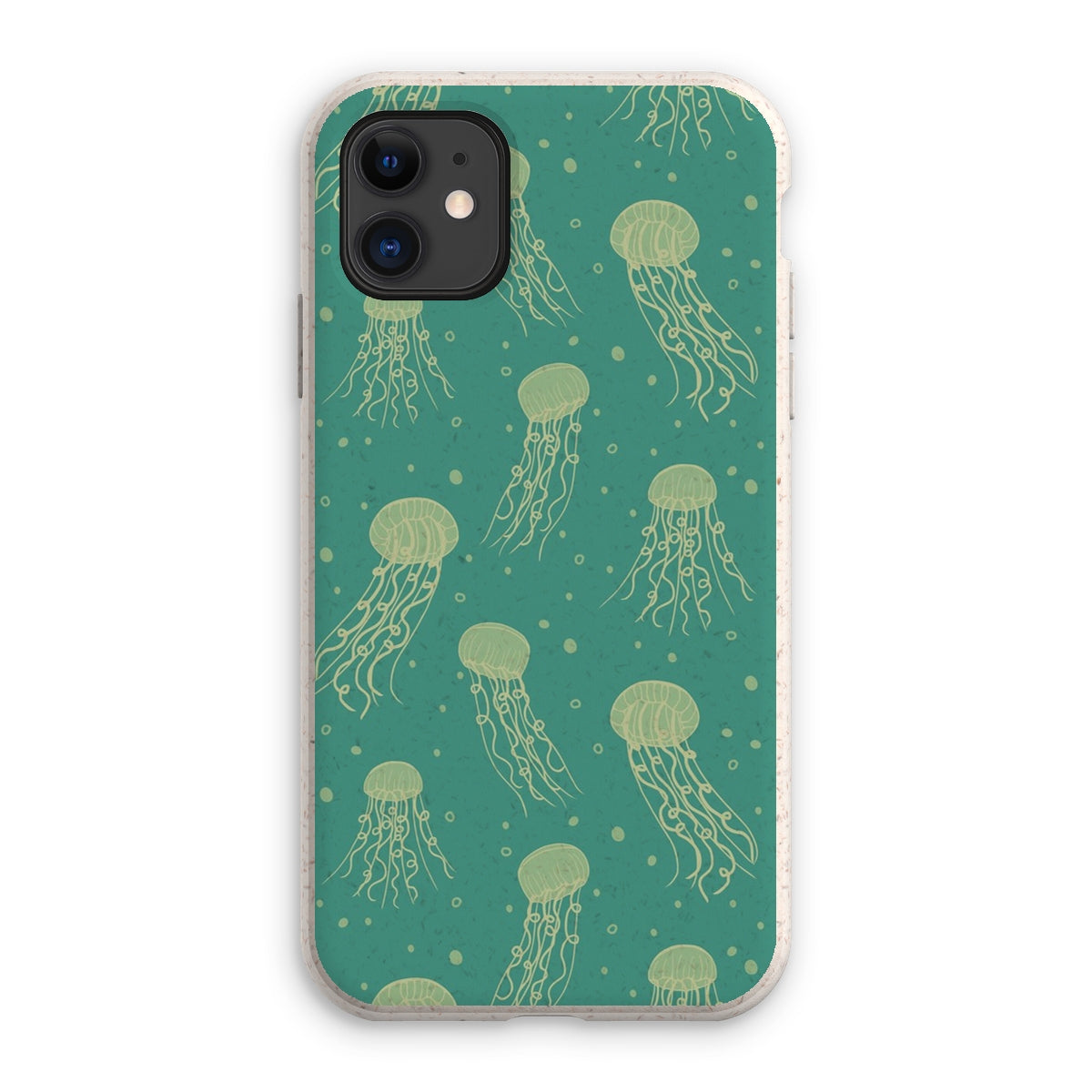 Jellyfish Serenade - Turquoise Eco Phone Case