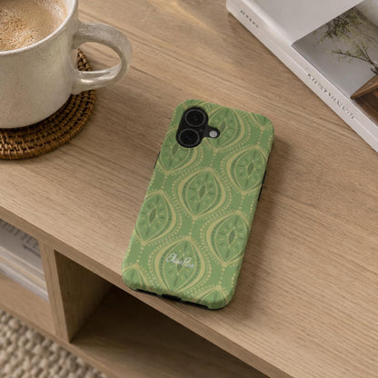 Green Boho Geometric – Snap Phone Case | Elissa Rua