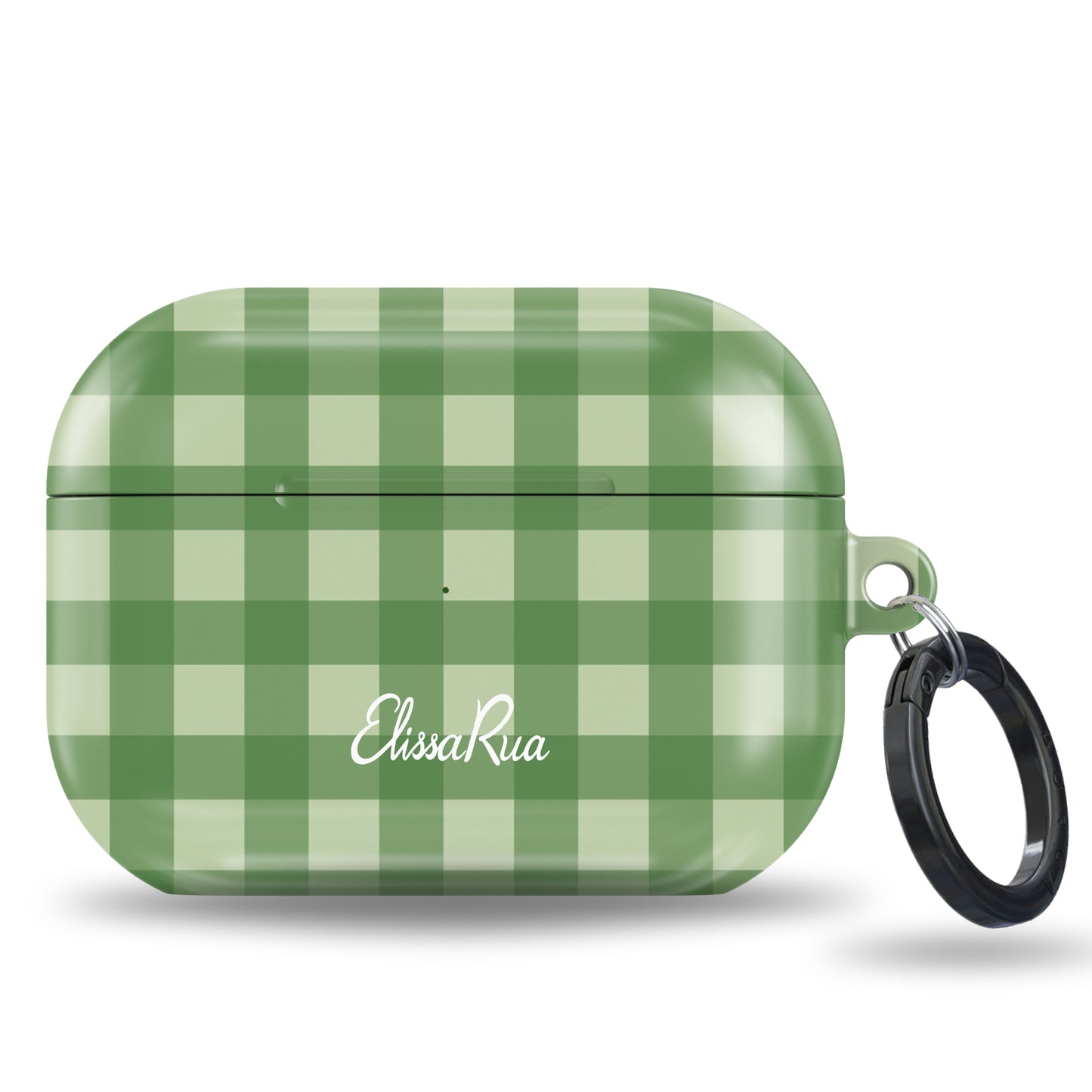 Green Gingham – Apple AirPods Tough Case