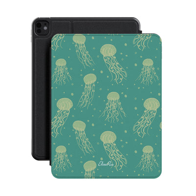 Jellyfish design on an apple ipad case