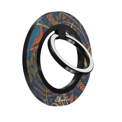 Kingfisher Art Nouveau – Magnetic Ring Holder