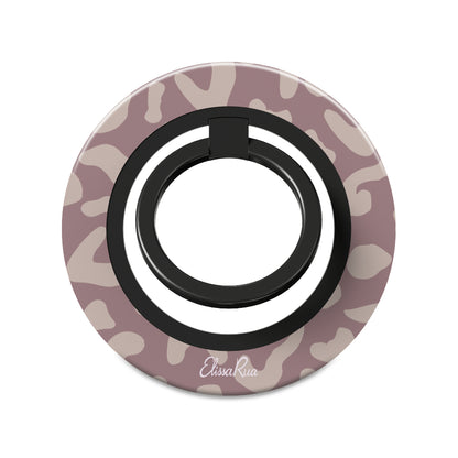 Mauve Leopard – Magnetic Ring Holder