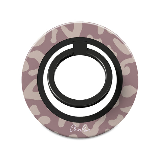 Mauve Leopard – Magnetic Ring Holder