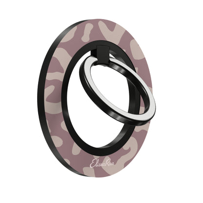 Mauve Leopard – Magnetic Ring Holder