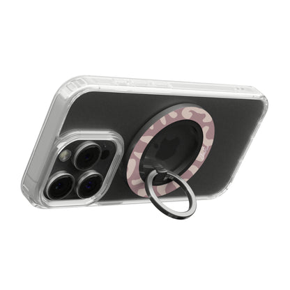 Mauve Leopard – Magnetic Ring Holder