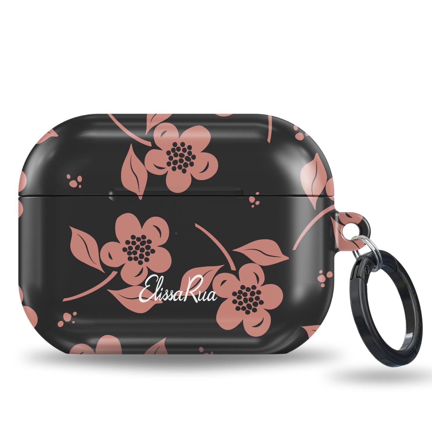 Midnight Blossom Apple AirPods Tough Case