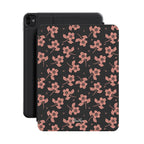 Midnight blossom floral patterned case on a black background