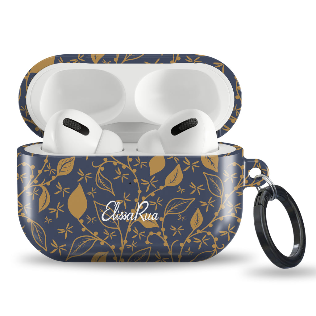 Midnight Foliage – Tough Airpods Case | Elissa Rua