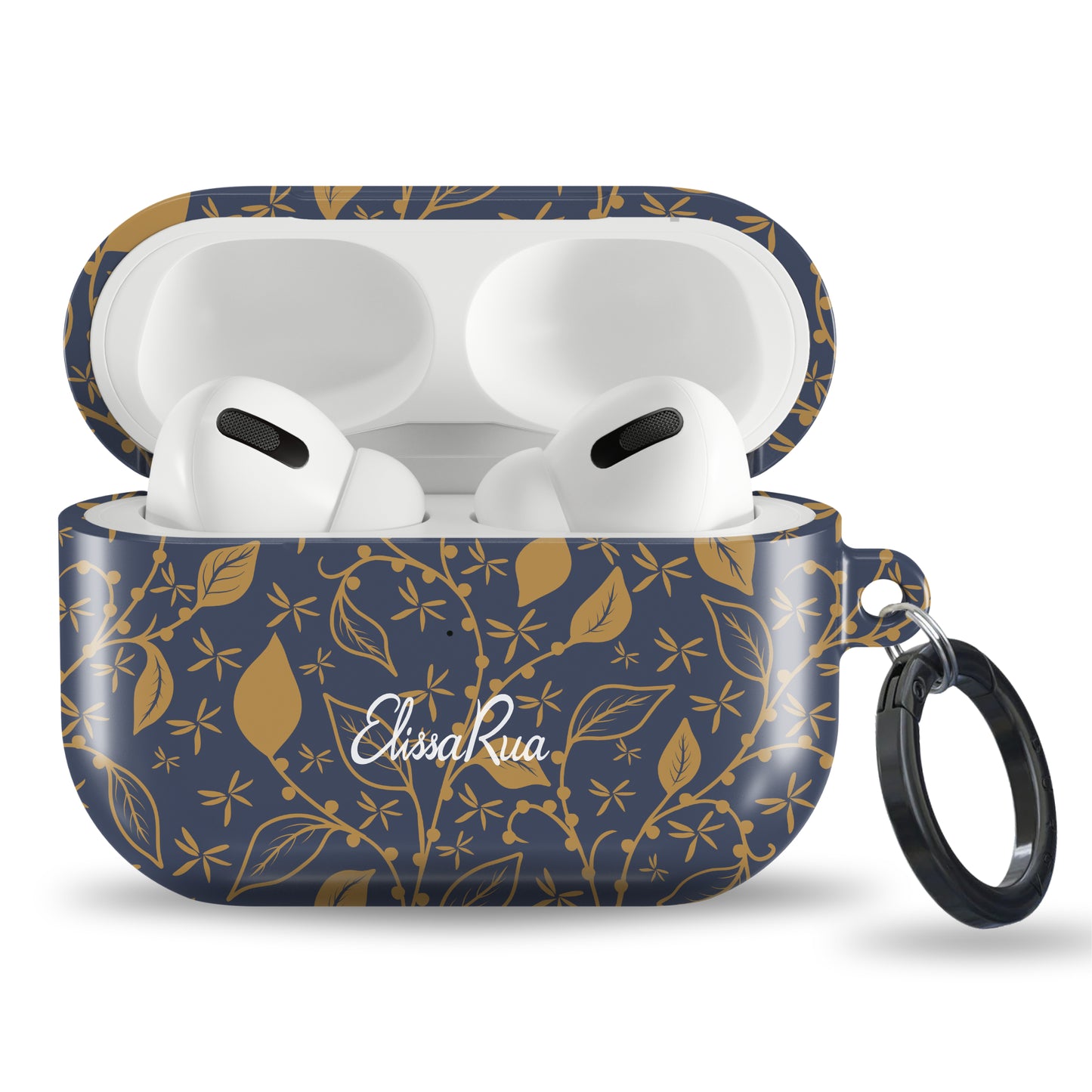 Midnight Foliage – Tough Airpods Case | Elissa Rua