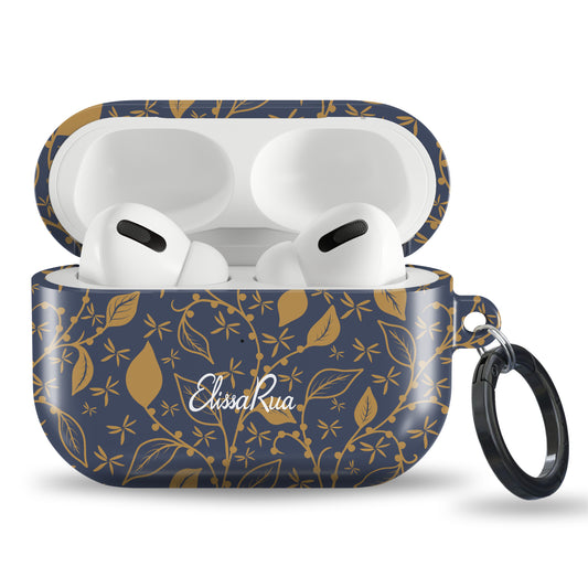 Midnight Foliage – Tough Airpods Case | Elissa Rua
