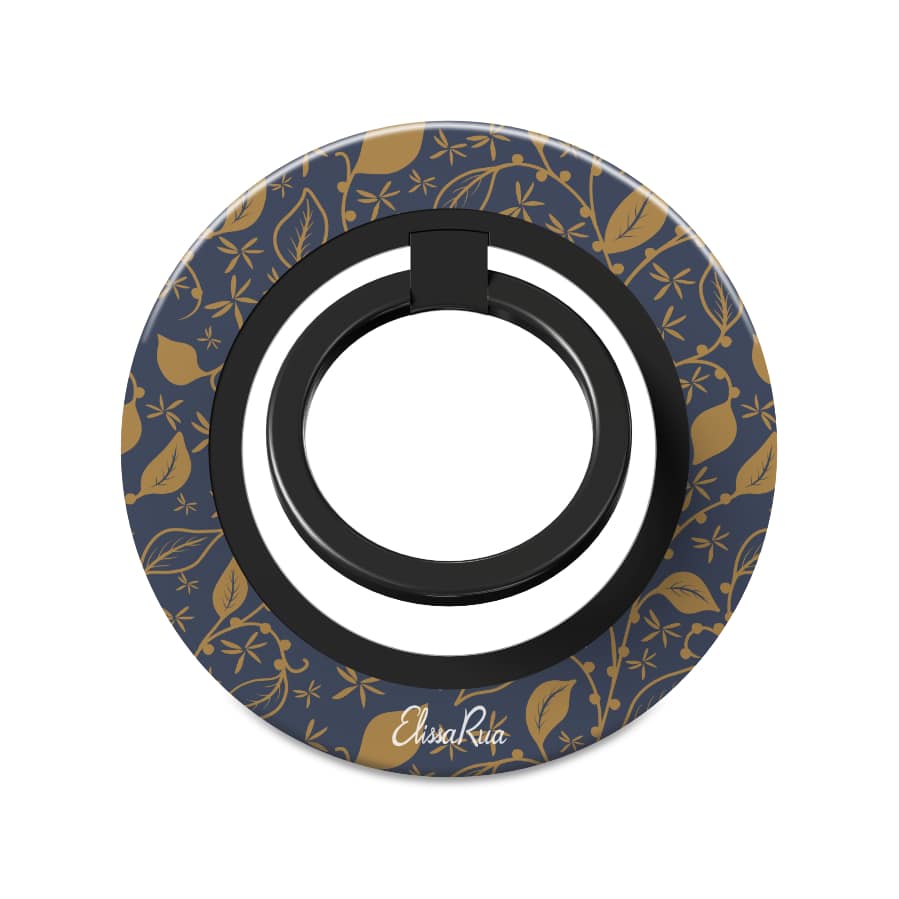 Midnight Foliage – Magnetic Ring Holder