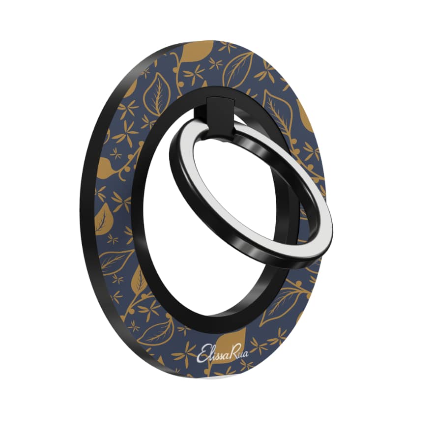 Midnight Foliage – Magnetic Ring Holder