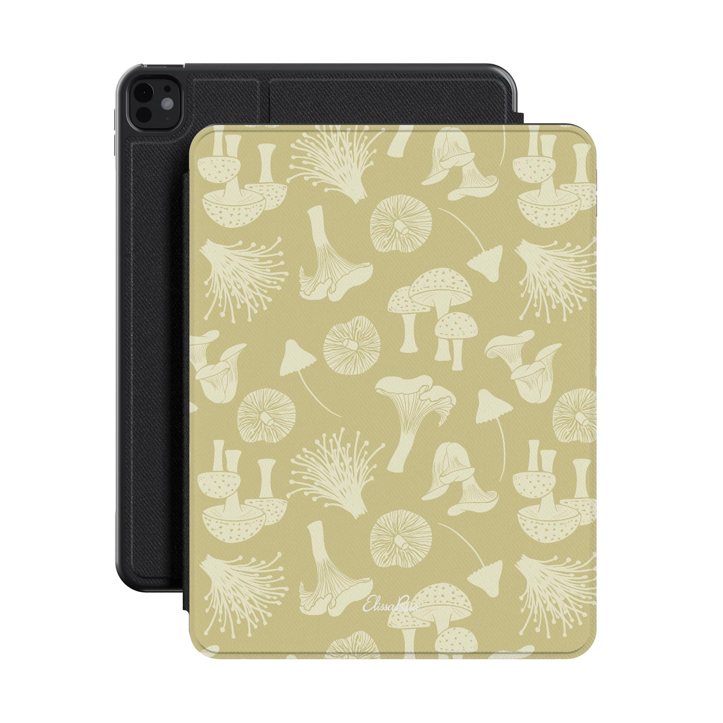 Beige Mushrooms – Apple iPad Case | Elissa Rua