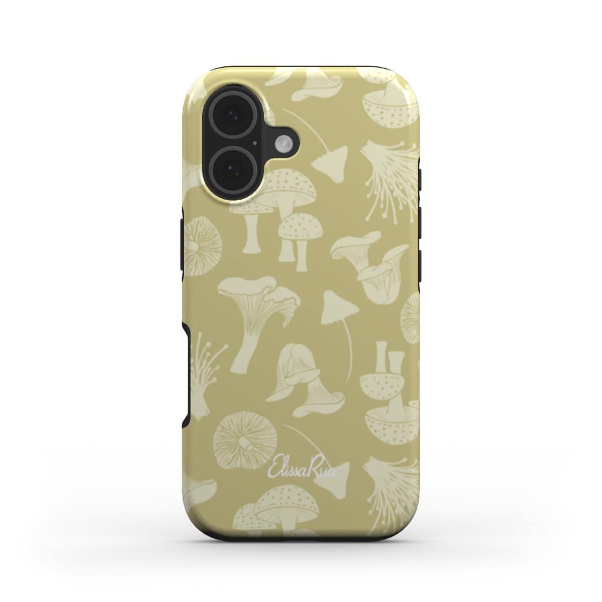 Mushrooms Beige Tough Phone Case for iPhone and Samsung