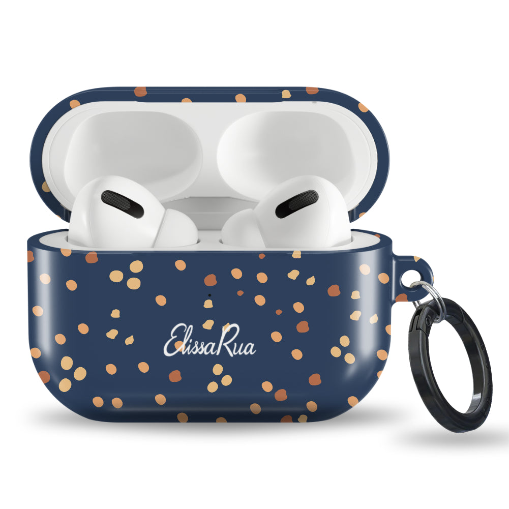 Navy Speckle – Apple AirPods Tough Case | Elissa Rua