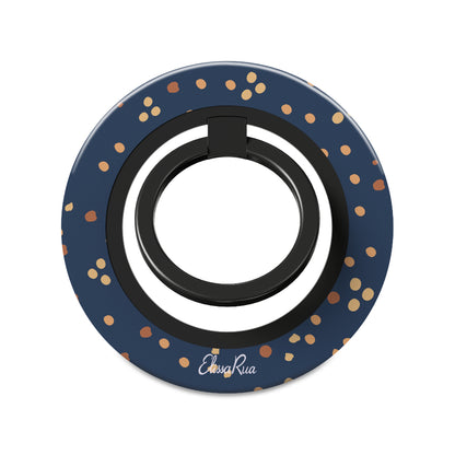 Navy Speckle – Magnetic Ring Holder