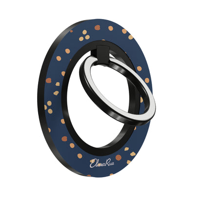 Navy Speckle – Magnetic Ring Holder