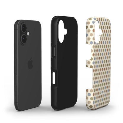 Neutral Polka Dot – Tough Phone Case | Elissa Rua