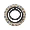 Neutral Polka Dots - Magnetic Ring Holder