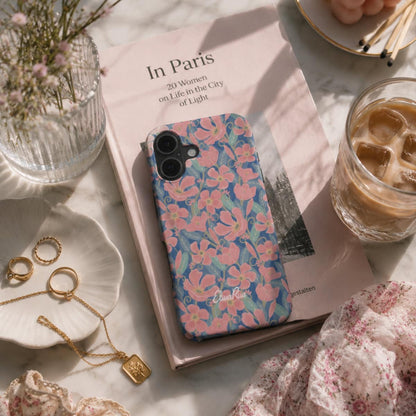 Oleander Floral – Snap Phone Case | Elissa Rua