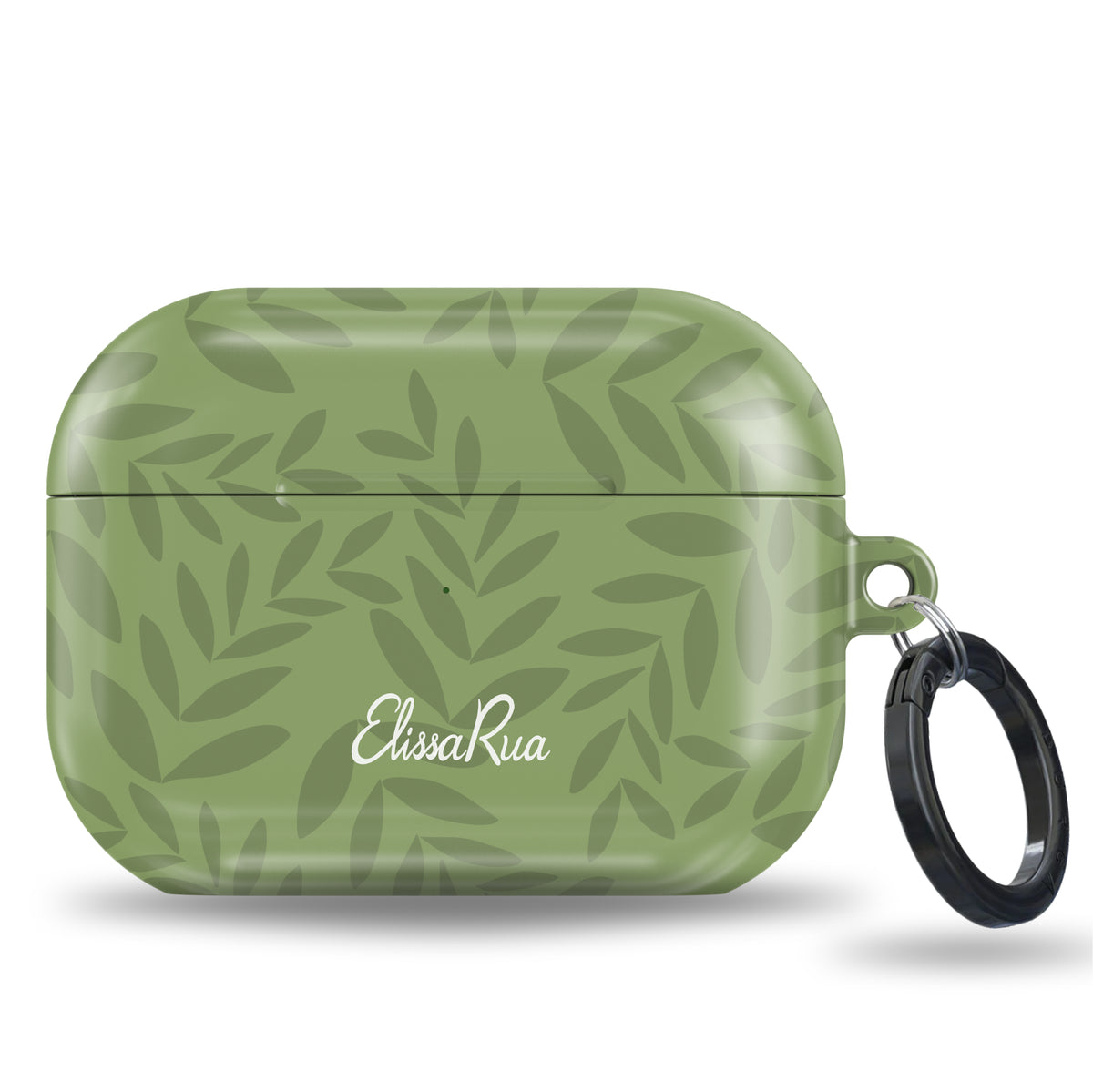 Olive Green Leaf – Apple AirPods Tough Case