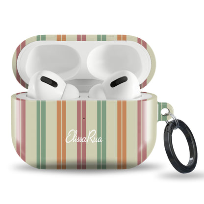 Pastel Stripe – Apple AirPods Tough Case