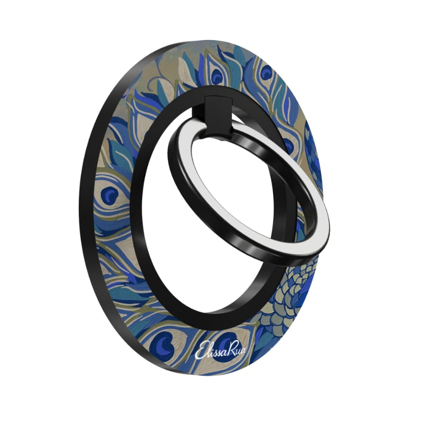 Peacock Ornate – Magnetic Ring Holder