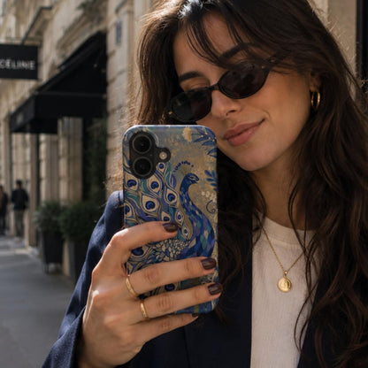 Peacock Ornate – Tough Phone Case | Elissa Rua