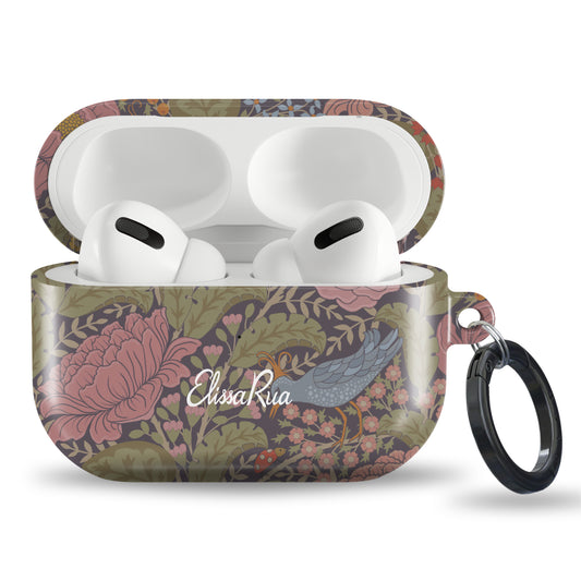 Peonies & Birds – Tough Airpods Case | Elissa Rua