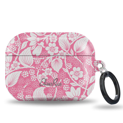 Pink Blackberry AirPods Case – Delicate Berry and  Motif