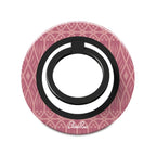Pink Boho Geometrisch – Magnetischer Ringhalter