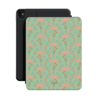 Pink Flamingo Abstract – Apple iPad Case | Elissa Rua