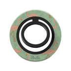 Pink Flamingo Abstract – Magnetic Ring Holder