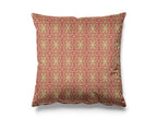Pink geometric velvet cushion cover, modern decorative cushion, size 45x45cm