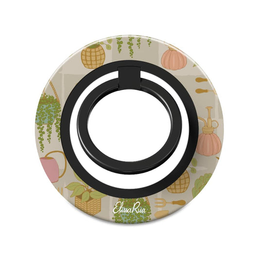 Plant Lady – Magnetic Ring Holder